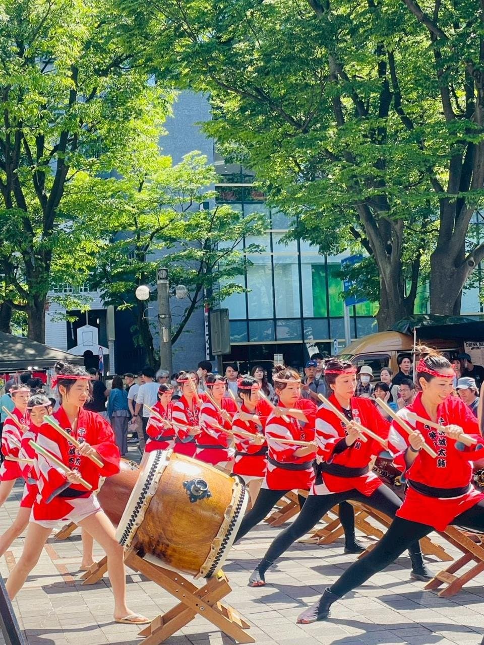 Chibajo Daiko performing live
